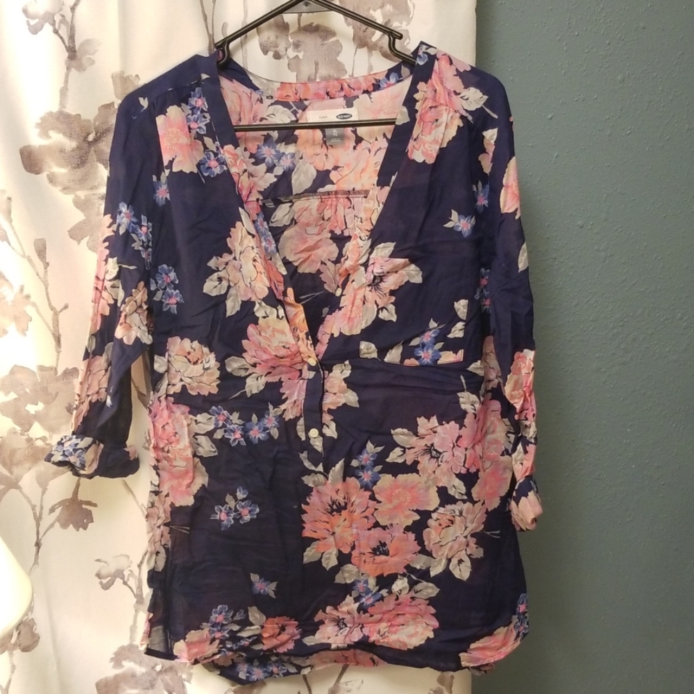 Floral tunic
